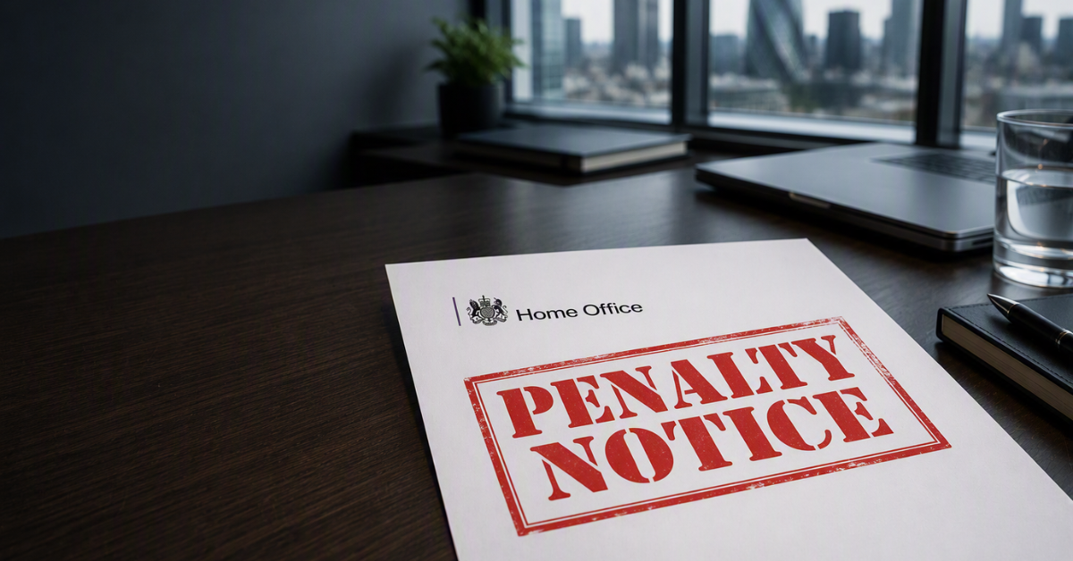 Civil Penalties for Illegal Working: Employer Guide 2026 | Paragon Law